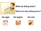 外研版（一年级起点）小学六年级英语下册Module 4 Unit 2 The apples are falling down the stairs!   课件