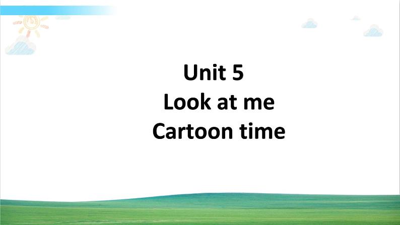 译林版英语三年级上册 Unit 5 Cartoon time课件+教案+导学案01