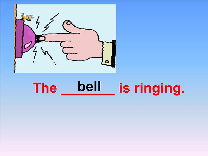 外研版（一年级起点）小学六年级英语下册Module 5 Unit 1 He is playing the suona, but the telephone rings.  课件第8页