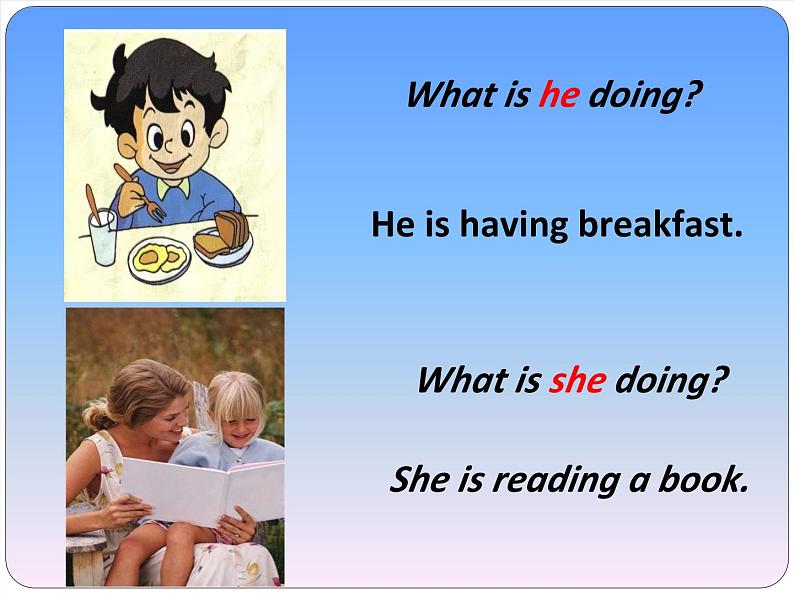 外研版（一年级起点）小学六年级英语下册 Module 5 Unit 2 Some children are jumping in the water.  课件206