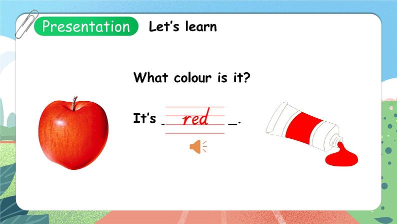 人教版小学英语 三年级上册 Unit 2 Colours  PA Let 's learn课件第6页