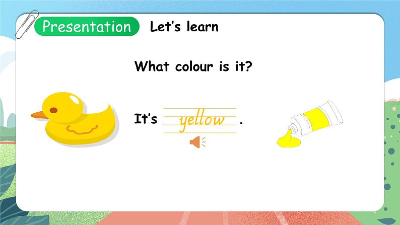 人教版小学英语 三年级上册 Unit 2 Colours  PA Let 's learn课件第7页