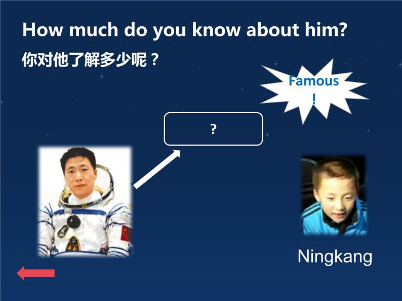 外研版（一年级起点）小学六年级英语下册 Module 7 Unit 1 My father flew into space in Shenzhou V.   课件04