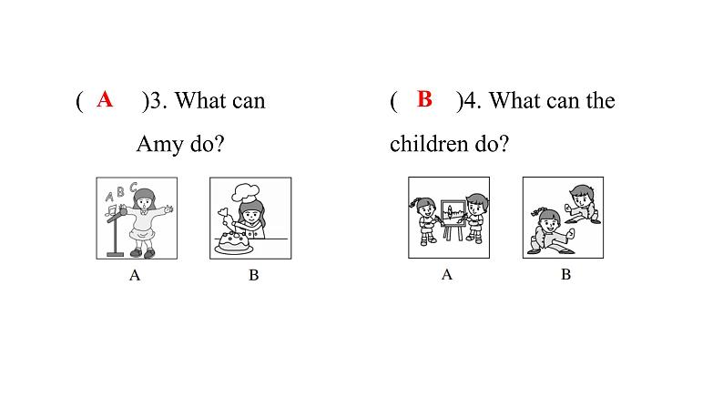 PEP版小学英语五年级上册5Unit4综合能力评价课件08