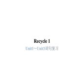 PEP版小學英語五年級上冊1Unit1～Unit3 詞句復習課件