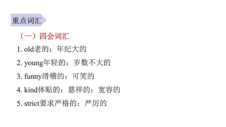 PEP版小学英语五年级上册1Unit1单元知识汇总课件03