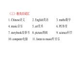 PEP版小学英语五年级上册1Unit2单元知识汇总课件