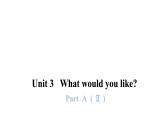 PEP版小學(xué)英語五年級上冊3Unit3 - PartA  ( Ⅱ )課件
