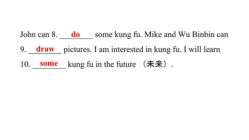 PEP版小学英语五年级上册2Unit4 PartA  ( Ⅰ )课件04