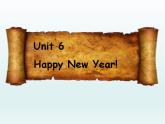 重大版（三年级起点）小学三年级英语上册 Unit 6  Happy New Year!  课件