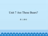 陕旅版（三年级起）小学三年级英语上册 Unit 7 Are These Bears   课件3