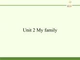 陕旅版（三年级起）小学三年级英语下册 Unit 2 My Family   课件5