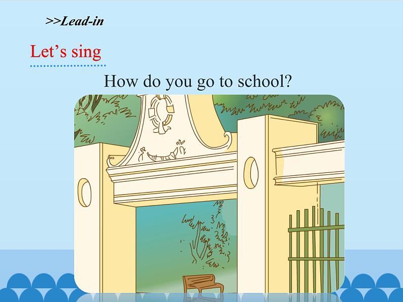 陕旅版（三年级起）小学三年级英语下册 Unit 3 How Do You Come to School   课件106