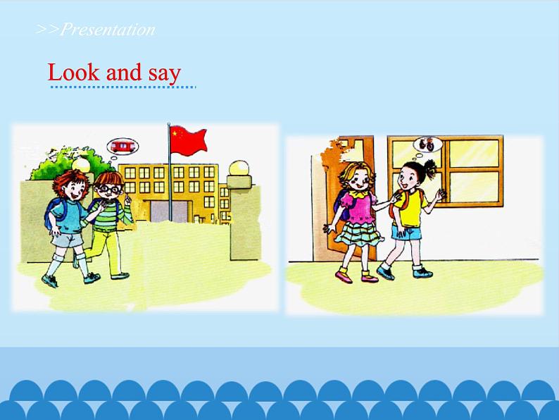 陕旅版（三年级起）小学三年级英语下册 Unit 3 How Do You Come to School   课件207