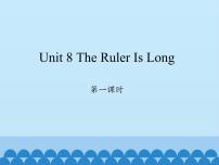 小学英语Unit 8 The Ruler Is Long背景图课件ppt