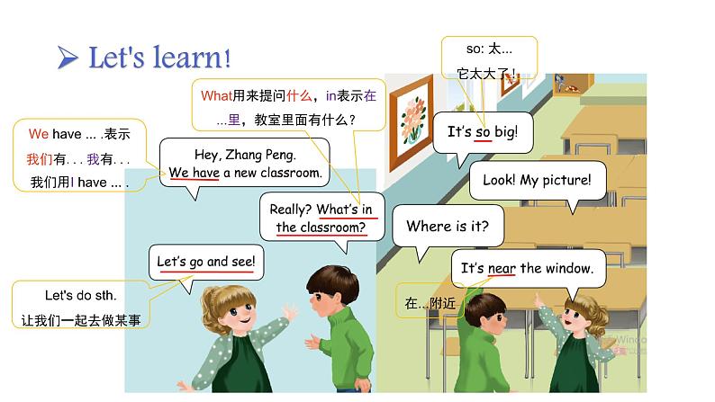 【环节有趣 互动性强】Unit 1 My classroom 英语新授课件 四年级上册 人教PEP03