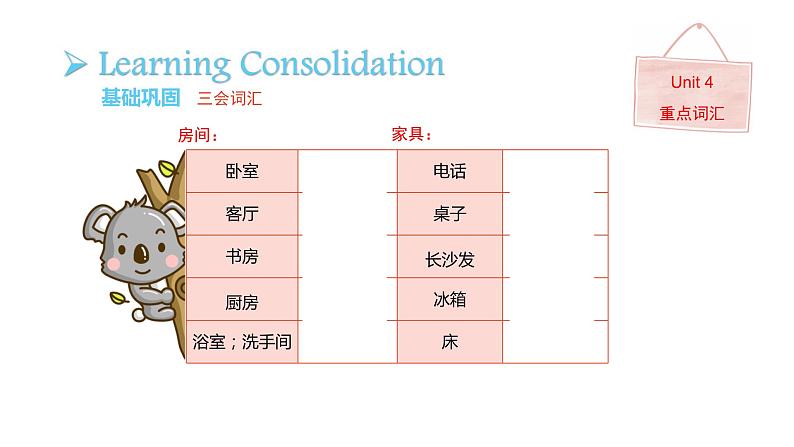 【知识点全 搭配练习】U4-U6 Revision 英语期末复习课件 四年级上册 人教PEP04