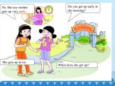 陕旅版（三年级起）小学四年级英语上册 Unit 4 When Do You Have Classes   课件2
