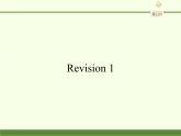 陕西旅游出版社小学英语三年级起点四年级上册 Revision 1   课件