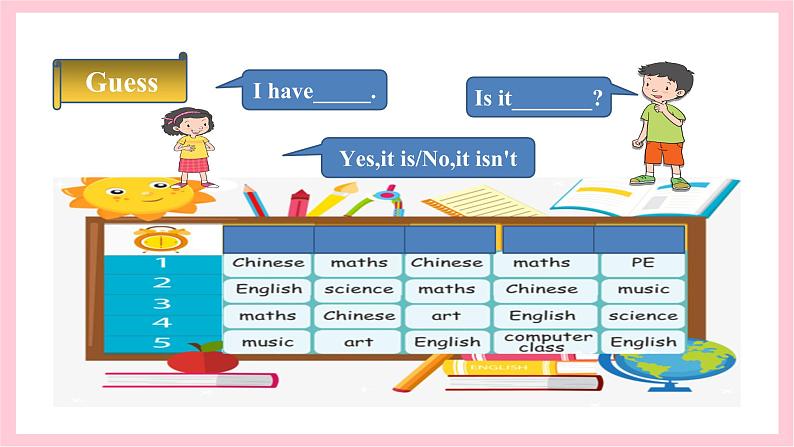 人教版英语五年级上册 Unit2 My week B read and write 课件+教案+练习+素材03