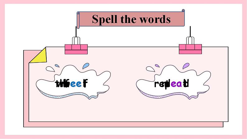 人教版英语五年级上册 Unit3 What would you like A let's spell 课件+教案+练习+素材04