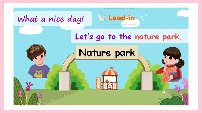 人教版英语五年级上册 Unit6 In a nature park A let's learn 课件+教案+练习+素材05