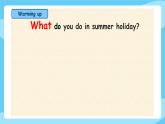 沪教牛津版_(六三制三起)英语六年级上学期 Unit 2《My summer holiday》（1）课件+教案（无音频素材）