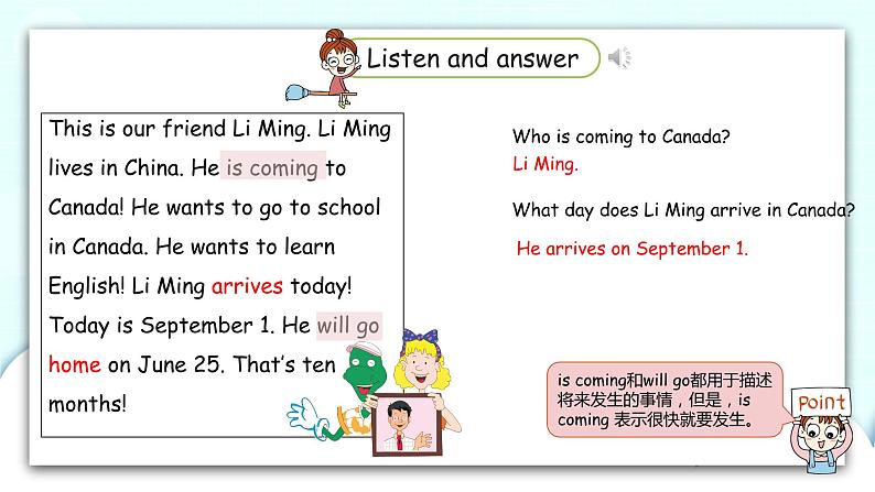 冀教版 英语六年级上册Unit1 Lesson1课件+素材08