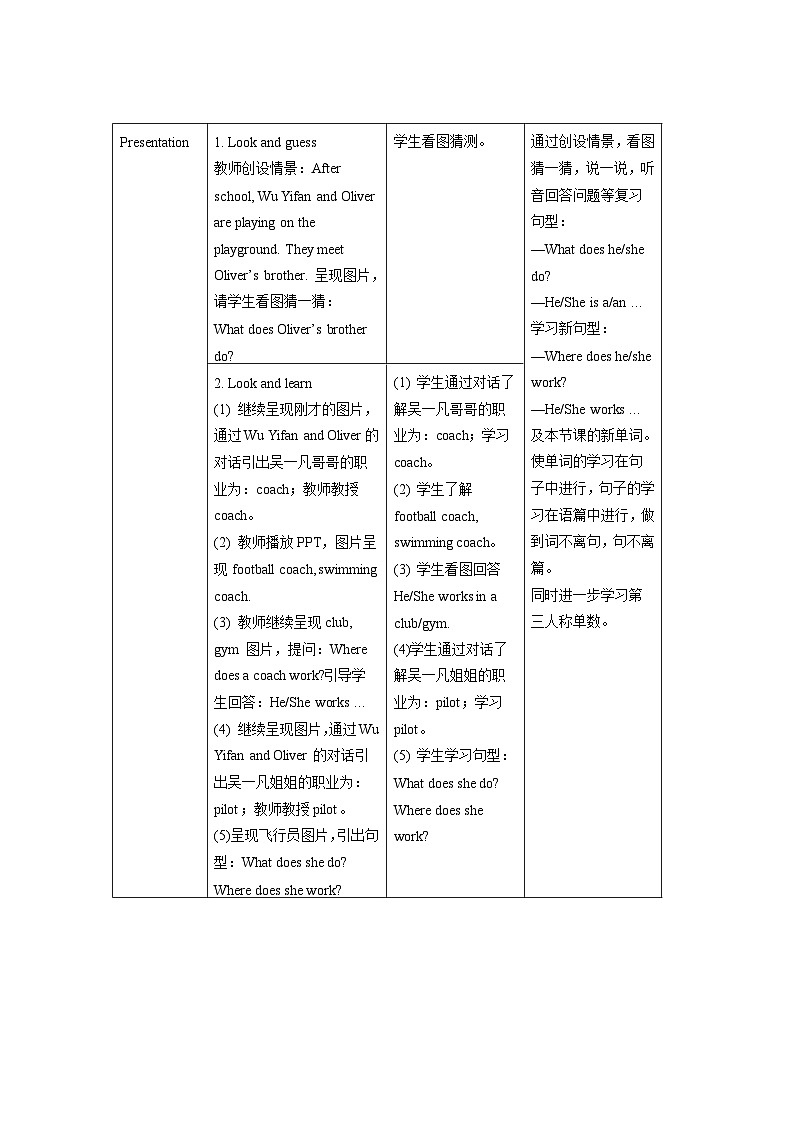 Unit 5 第4课时 教案-人教版英语pep六年级上册02