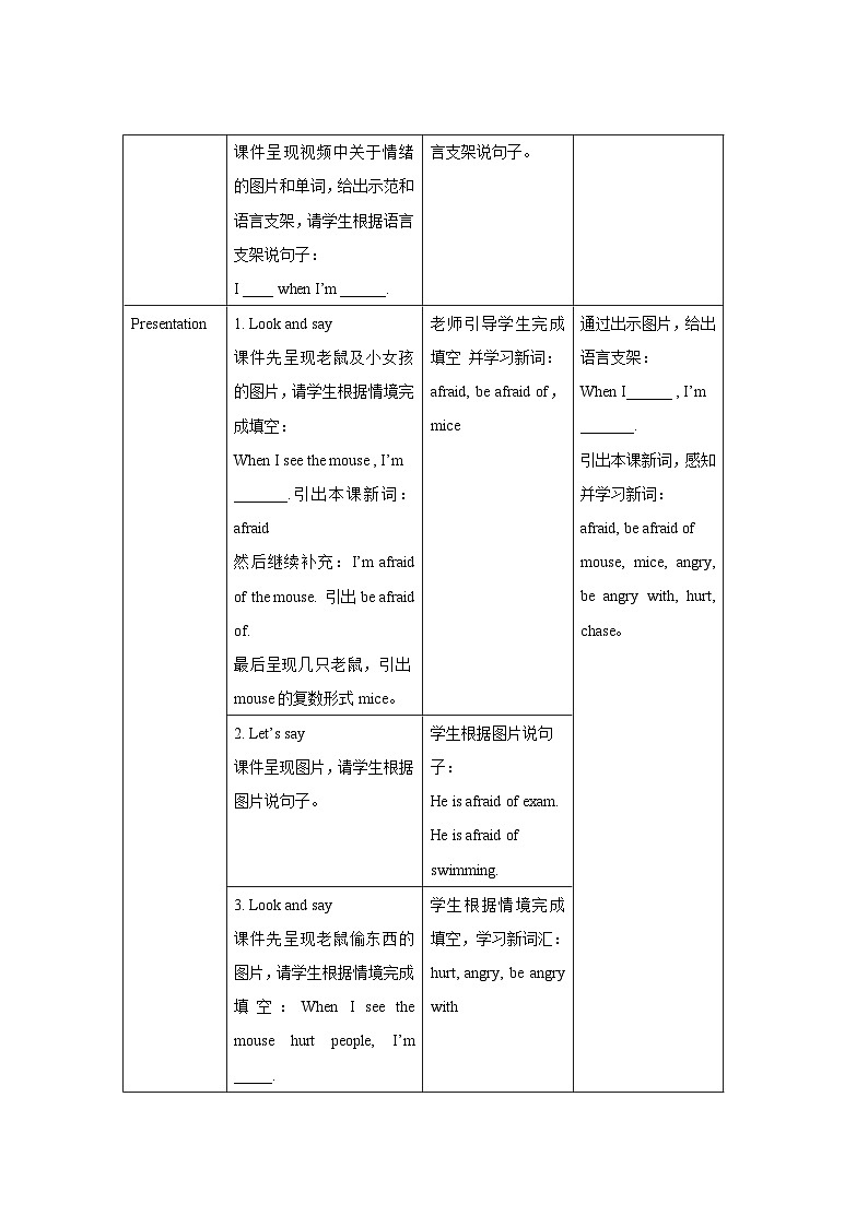 Unit 6 第1课时 教案-人教版英语pep六年级上册02