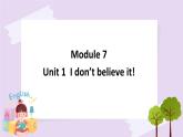 六上Module7 Unit1 課件+練習+素材