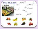 Module 3 Unit 8  At the fruit shop Period 3课件