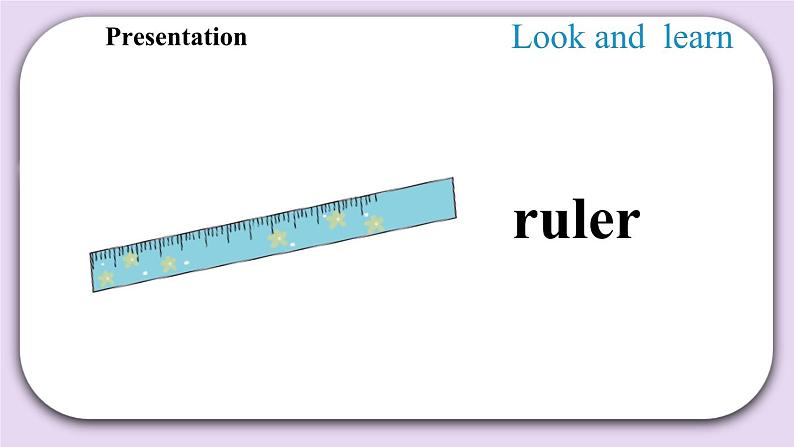 Module 3 Unit 9  In my room  Period 1课件07