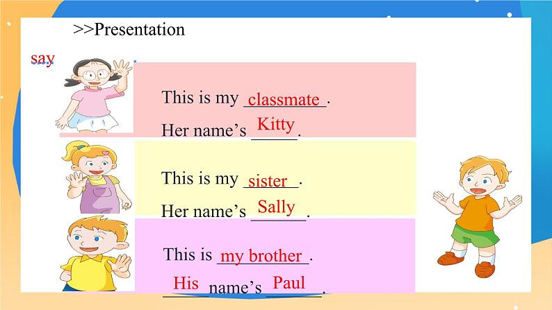 Module 1 Unit 1  Meeting new people  Period 2 课件06