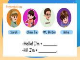 Unit 1 Hello Part B Let's talk & Let's play课件+素材