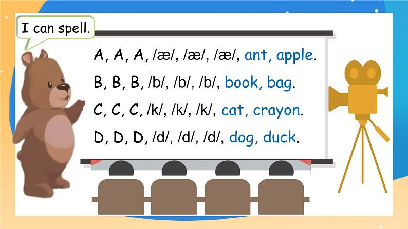人教PEP英语三年级上册Recycle 1第2课时课件+教案+素材08