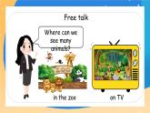 Unit 4 We love animals  Part B Let's talk & Let's play課件+教案+素材