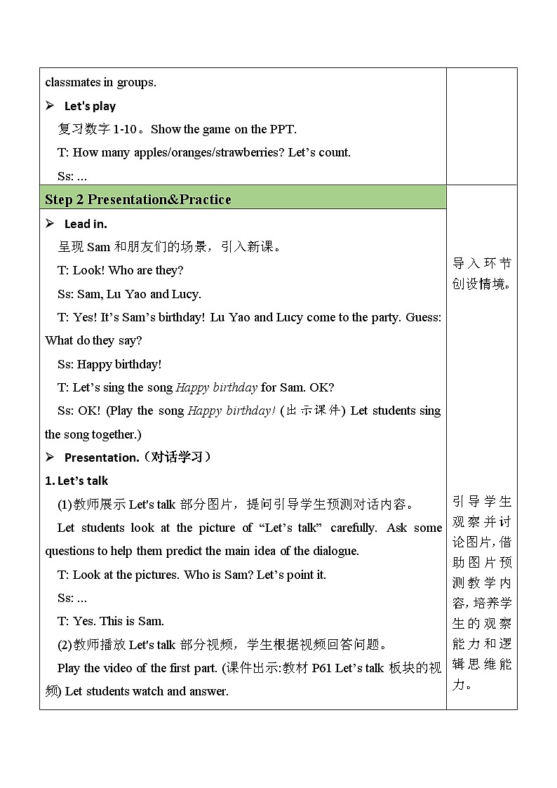 Unit 6 Happy birthday  Part B Let's talk & Let's play课件+教案+素材02