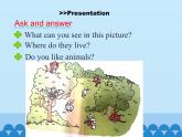 陕旅版（三年级起）小学五年级英语下册 Unit 4 He Lives in a Village   课件2