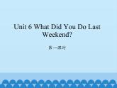 陕旅版（三年级起）小学六年级英语上册 Unit 6 What Did You Do Last Weekend   课件