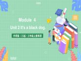 外研版（三起）三年级上册英语-Module 4 Unit 2 It's a black dog   课件+教案+练习+素材