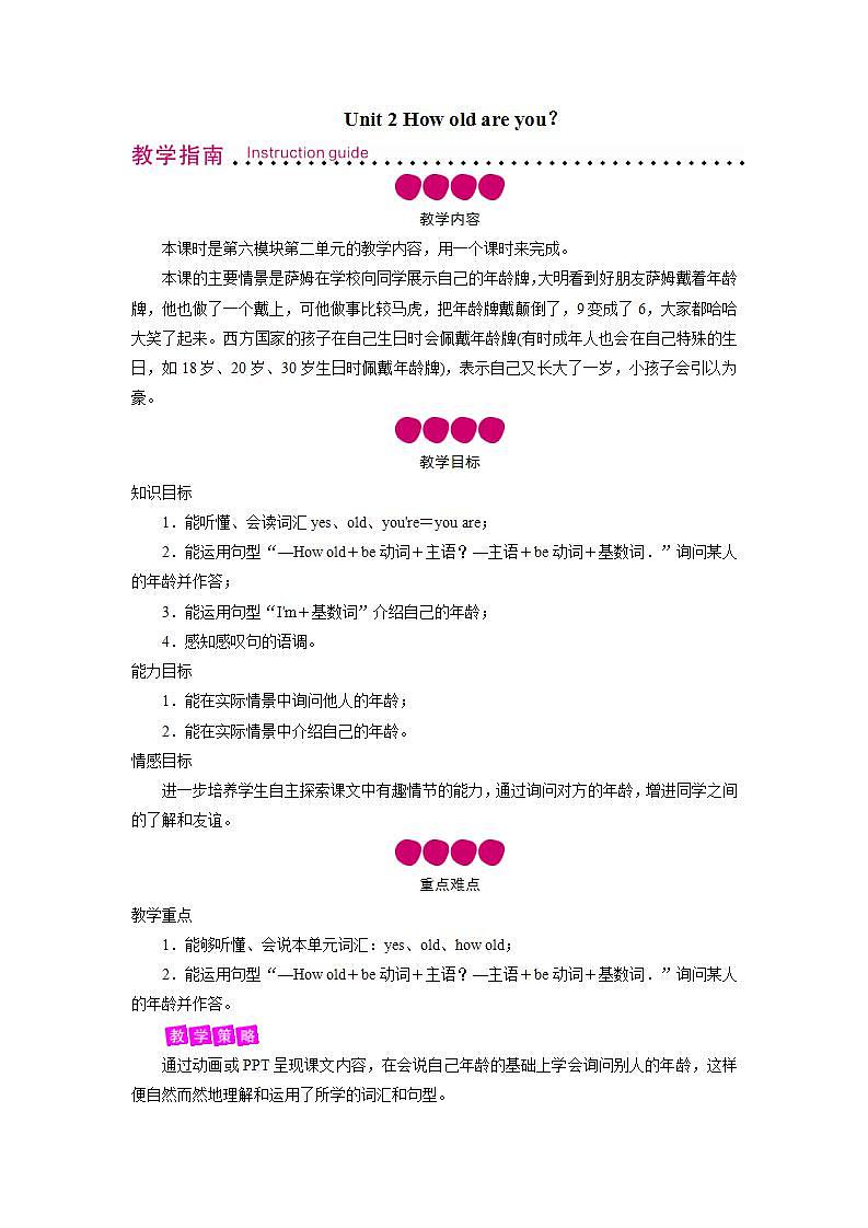 外研英语3年级上册 Module 6 Unit 2 课件+教案+检测题+素材01