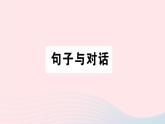 2023六年级英语下册专项提升练句子与对话作业课件外研版三起