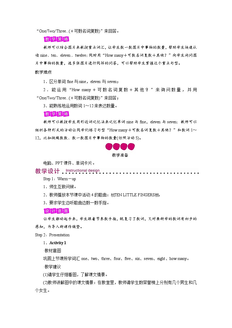 外研英语3年级上册 Module 5 Unit 2教案02