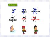 牛津译林版英语四年级上册 Unit 4 I can play basketball 第三课时 Sound time & Checkout time（课件+教案+练习+素材）
