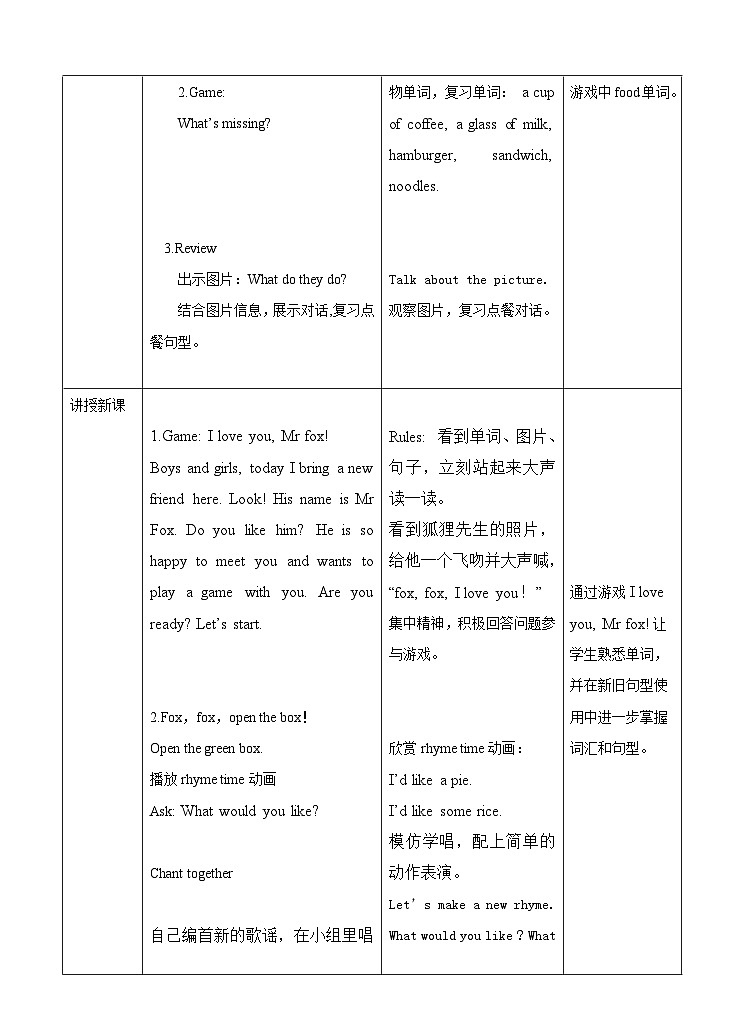 牛津译林版英语四年级上册 Unit6 At the snack bar-第三课时教案02