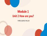 外研版（三起）英语三年级上册 Module 1 Unit 2 How are you（课件）