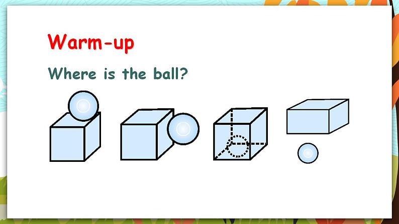 人教PEP五上英语 Unit 5 Part B Let’s learn & Find and say 课件+教案+音视频素材02