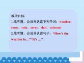 鲁科版（五四制）小学四年级英语上册 Unit 5 Weather  Lesson 2   课件