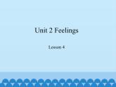 魯科版（五四制）小學(xué)五年級(jí)英語上冊(cè) Unit 2 Feelings  Lesson 4     課件